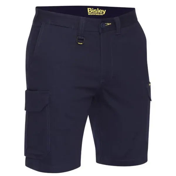 Bisley Stretch Cotton Drill Cargo Short BSHC1008 Bisley Workwear